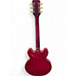 Used Epiphone ES335 Crimson Red Trans Hollow Body Electric Guitar