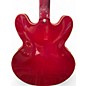 Used Epiphone ES335 Crimson Red Trans Hollow Body Electric Guitar
