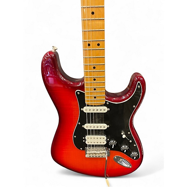 Used Fender Player Stratocaster HSS Aged Cherry Burst Solid Body Electric Guitar