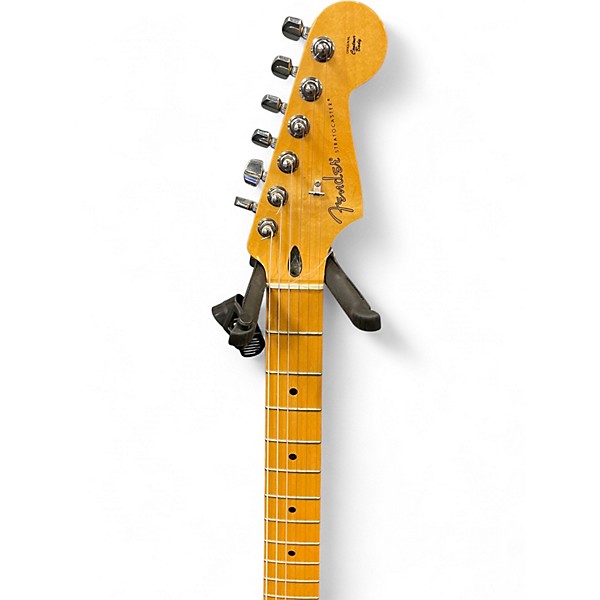 Used Fender Player Stratocaster HSS Aged Cherry Burst Solid Body Electric Guitar