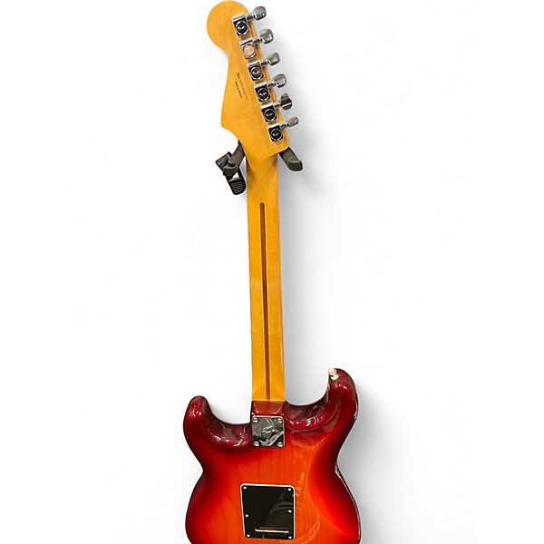 Used Fender Player Stratocaster HSS Aged Cherry Burst Solid Body Electric Guitar