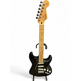 Used Fender 70th Anniversary Player Stratocaster Black Solid Body Electric Guitar