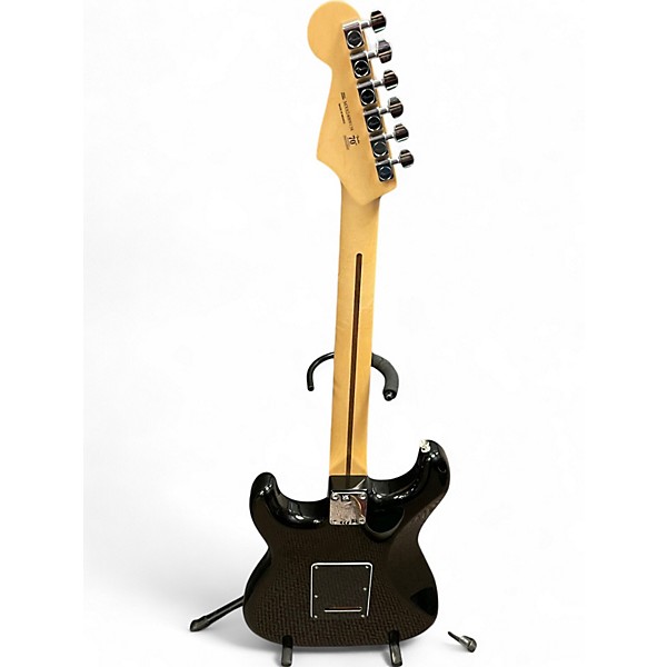 Used Fender 70th Anniversary Player Stratocaster Black Solid Body Electric Guitar