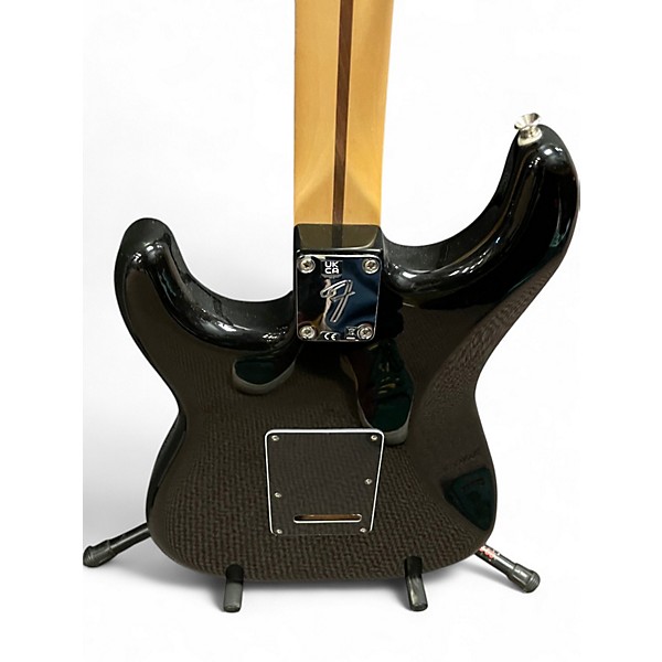 Used Fender 70th Anniversary Player Stratocaster Black Solid Body Electric Guitar