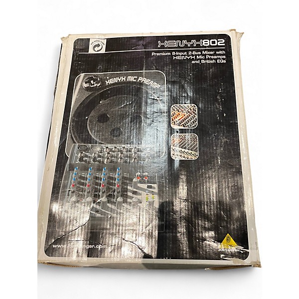 Used Behringer Xenyx 802 Unpowered Mixer