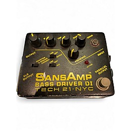 Used Tech 21 Sansamp PBDR Bass Driver DI Bass Effect Pedal