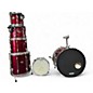 Used TAMA 6 Piece Rockstar Maroon Drum Kit thumbnail