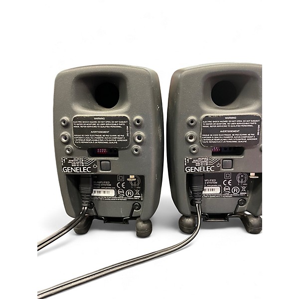 GENELEC 8010AP ２本セット Genelec 8010.LSE StereoPak - Two 8010APs and 8010.LSE STEREOPAK