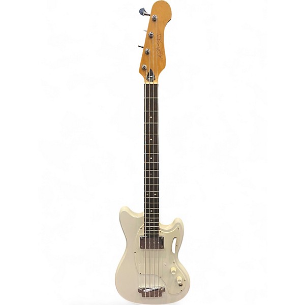 Used 1967 Kalamazoo KB-1 Alpine White Electric Bass Guitar