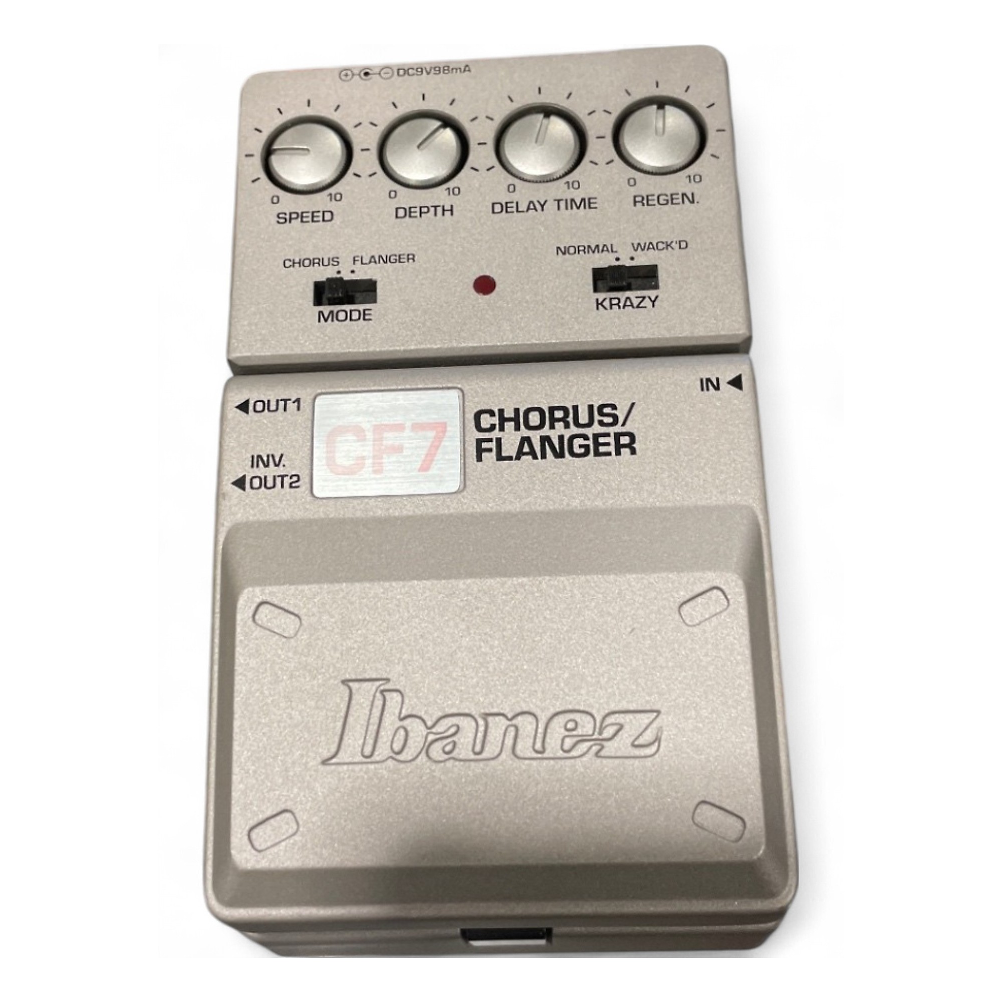 ギター Ibanez CHORUS FLANGER CF7 Ibanez Tone-Lok CF7 Chorus Flanger Pedal | Guitar Center