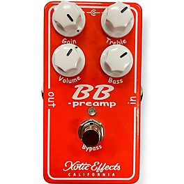 Used Xotic BB Preamp Overdrive Effect Pedal
