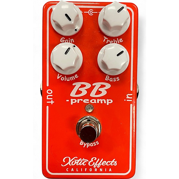 激安通販新作 BB Xotic Used Preamp Center Guitar | Pedal Effect Overdrive ギター