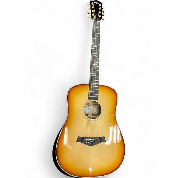 Used Taylor CUSTOM GT8 2 Color Sunburst Acoustic Electric Guitar