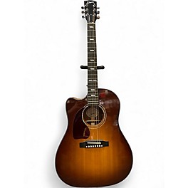 Used Gibson J45 Standard Left Handed Walnut Acoustic Electric Guitar