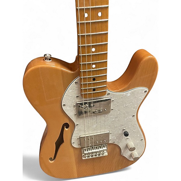 Used Squier CLASSIC VIBE 1970S THINLINE Maple Hollow Body Electric Guitar