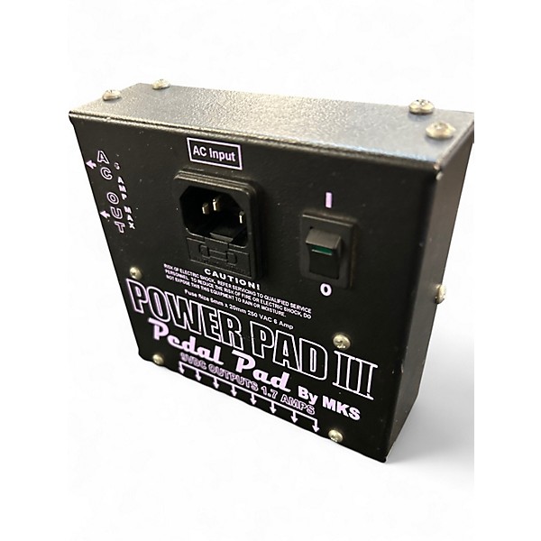 Used Mks POWER PAD II Power Supply