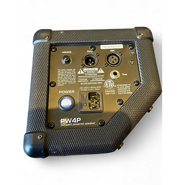Used Powerwerks PW4P Powered Speaker Powered Monitor