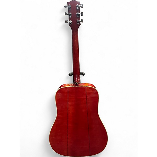 Used Canda 303 Dove Cherry Sunburst Acoustic Guitar