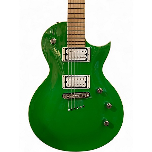 Used Kramer ASSAULT PLUS LIME GREEN Solid Body Electric Guitar