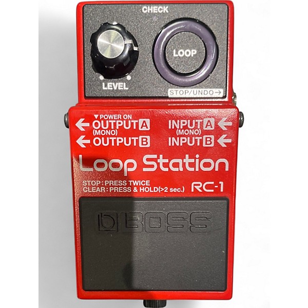 Used BOSS RC1 Loop Station Pedal