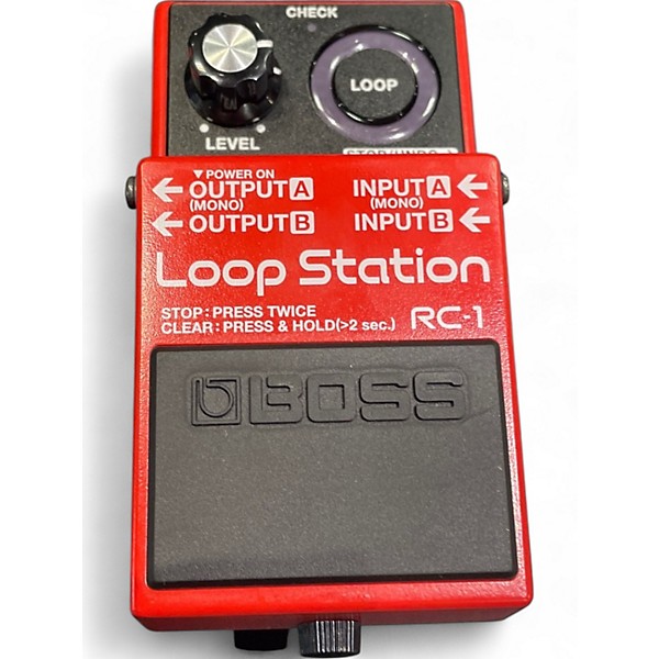 Used BOSS RC1 Loop Station Pedal