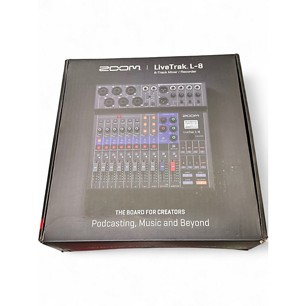 ZOOM LiveTrak L-8 【公式通販】