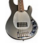 Used Ernie Ball Music Man Stingray 5 H Gray Electric Bass Guitar