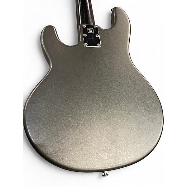 Used Ernie Ball Music Man Stingray 5 H Gray Electric Bass Guitar