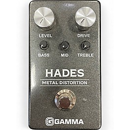 Used GAMMA Hades Metal Distortion Effect Pedal