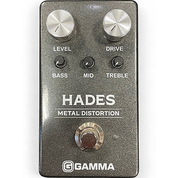 Used GAMMA Hades Metal Distortion Effect Pedal