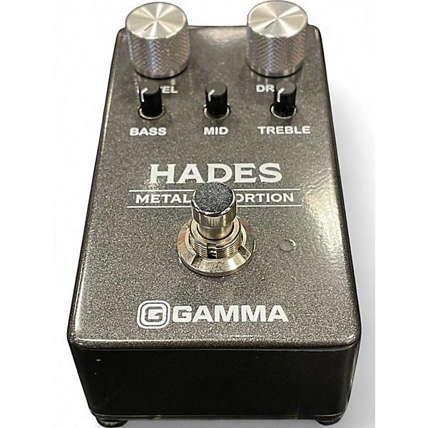 Used GAMMA Hades Metal Distortion Effect Pedal
