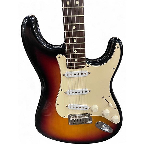 Used Fender 50th Anniversary American Stratocaster 3 Color Sunburst Solid Body Electric Guitar