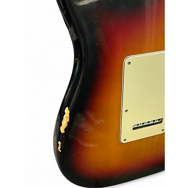 Used Fender 50th Anniversary American Stratocaster 3 Color Sunburst Solid Body Electric Guitar