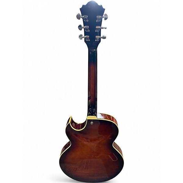 Used Ibanez AK85DVS1201 2 Color Sunburst Hollow Body Electric Guitar