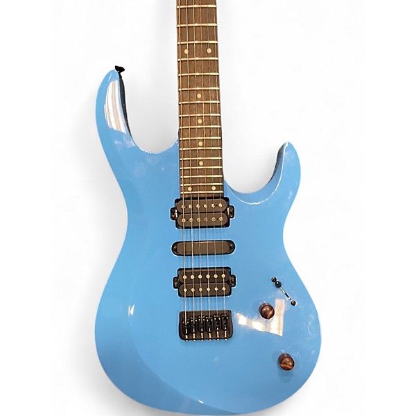 Used Kiesel Aries6 Light Blue Solid Body Electric Guitar