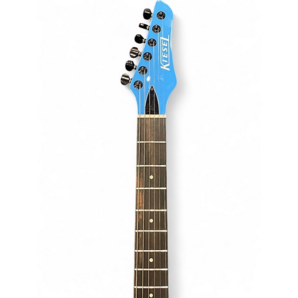 Used Kiesel Aries6 Light Blue Solid Body Electric Guitar
