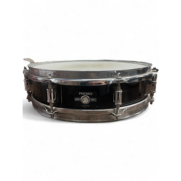 Used 1990s Remo 14in MASTERTOUCH BLACK PICCOLO SNARE Drum