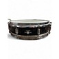 Used 1990s Remo 14in MASTERTOUCH BLACK PICCOLO SNARE Drum