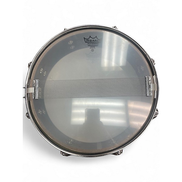 Used 1990s Remo 14in MASTERTOUCH BLACK PICCOLO SNARE Drum