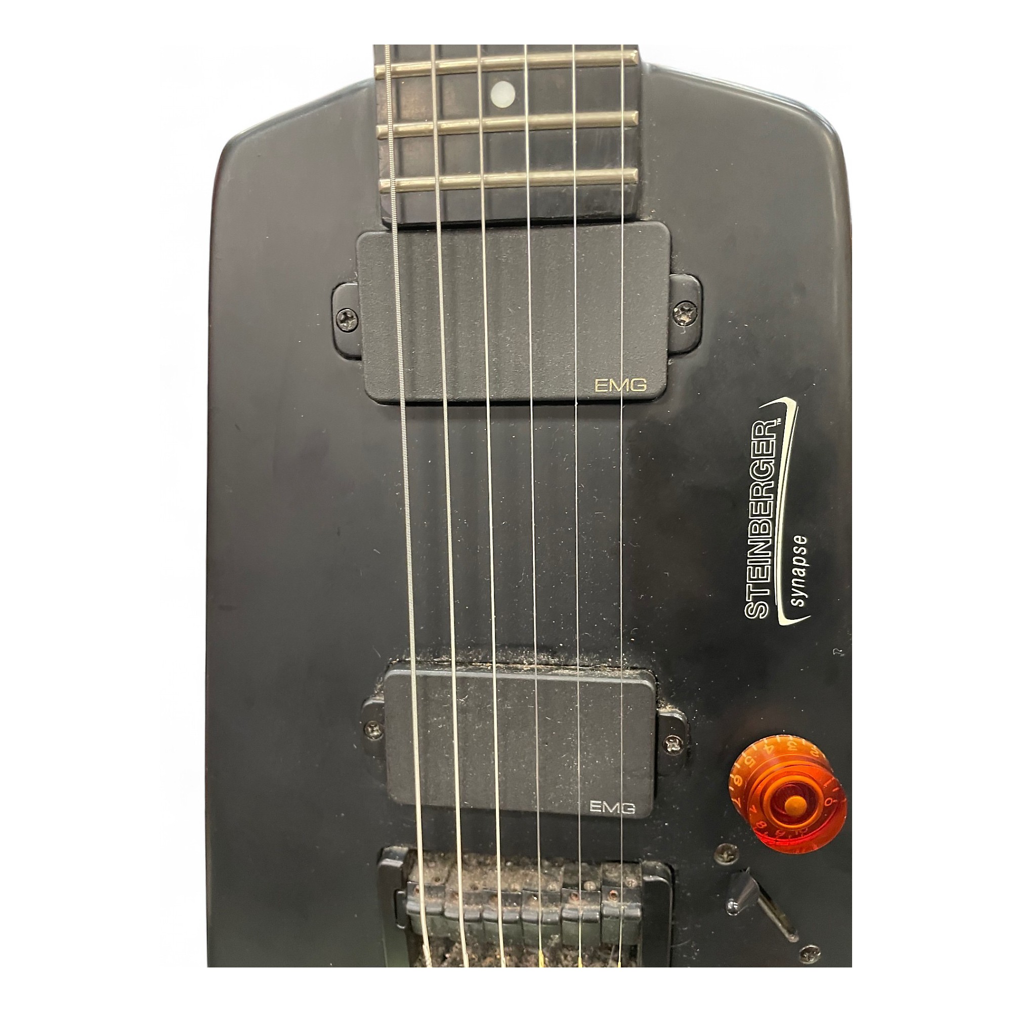 Used Steinberger synapse black Electric Guitar black