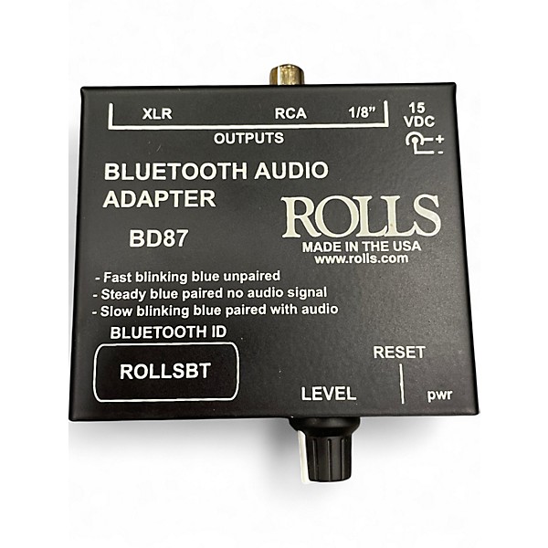 Used Rolls BD87 Wireless System