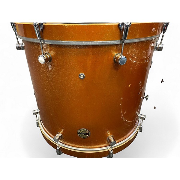 Used ddrum 4 Piece Paladin Maple Metallic Orange Drum Kit