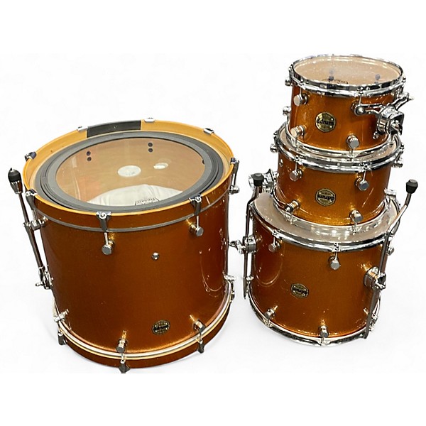 Used ddrum 4 Piece Paladin Maple Metallic Orange Drum Kit