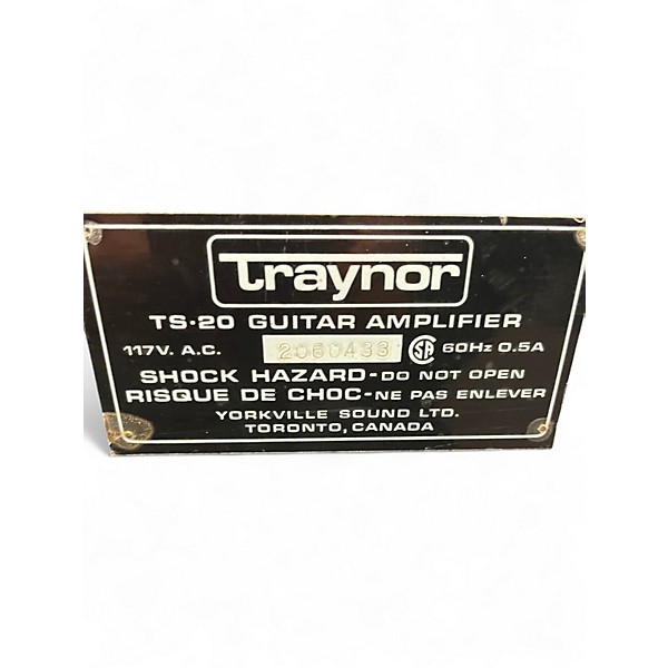 Used Traynor TS-20 Guitar Combo Amp