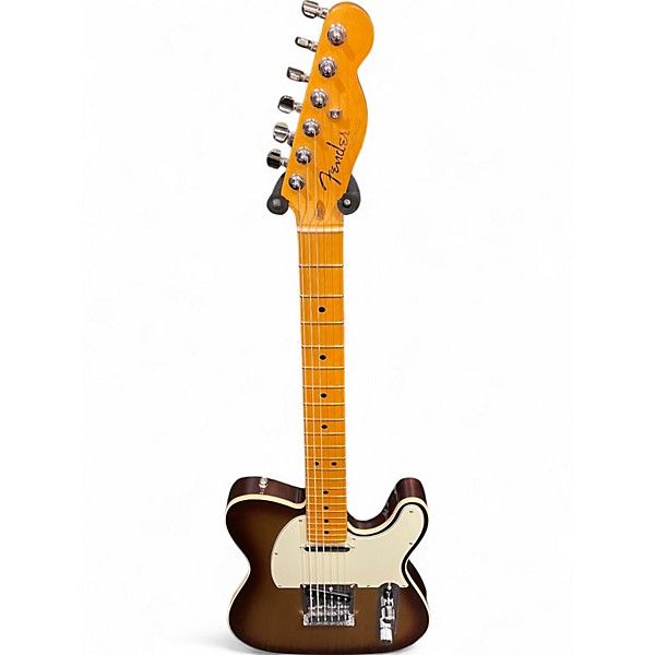 Used Fender TELECASTER ULTRA II Metallic Mocha Burst Solid Body Electric Guitar