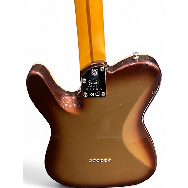 Used Fender TELECASTER ULTRA II Metallic Mocha Burst Solid Body Electric Guitar