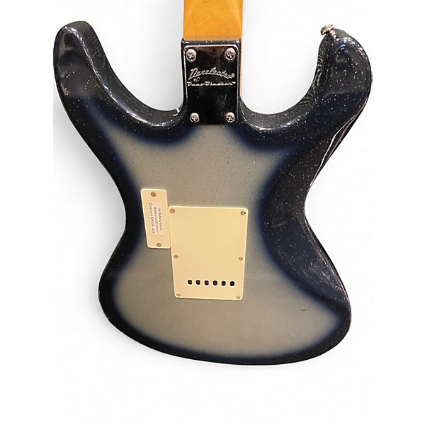 Used Danelectro Innuendo Blue Sparkle Burst Solid Body Electric Guitar