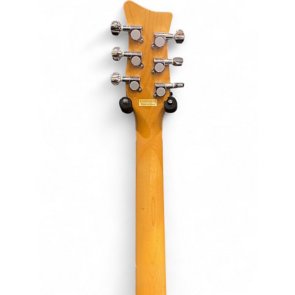 Used Danelectro Innuendo Blue Sparkle Burst Solid Body Electric Guitar