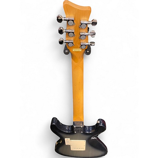 Used Danelectro Innuendo Blue Sparkle Burst Solid Body Electric Guitar