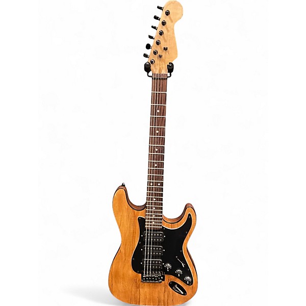 Used Partscater S Style 3 Pickup Spalted Maple Solid Body Electric Guitar